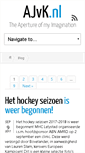 Mobile Screenshot of ajvk.nl